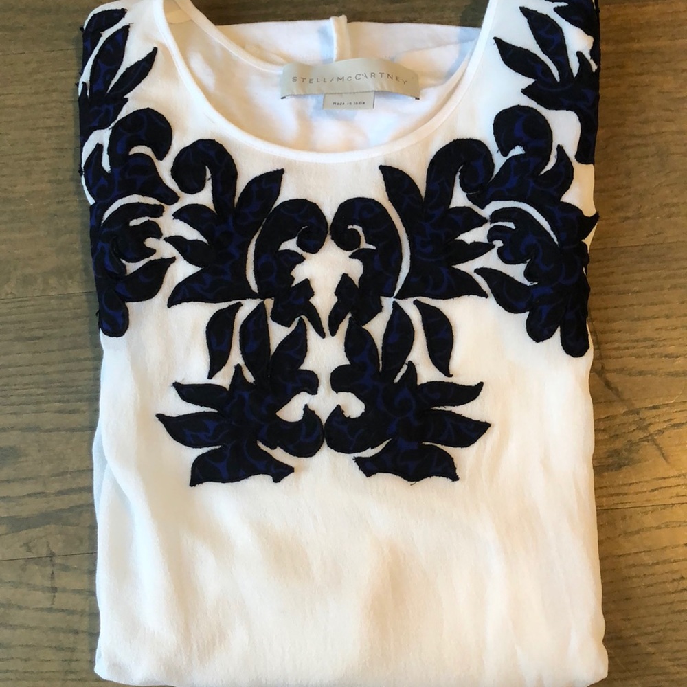 Stella McCartney Ivory Tank with Overlay - EU 38 - Picture 5 of 7